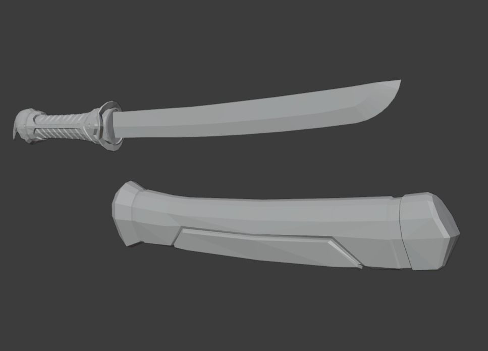 Katana Scorpion Mk 11 - Version 5 - 3D print model_6