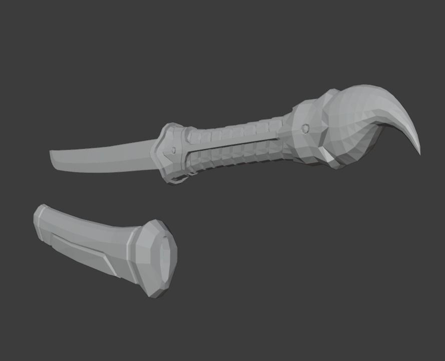 Katana Scorpion Mk 11 - Version 5 - 3D print model_7