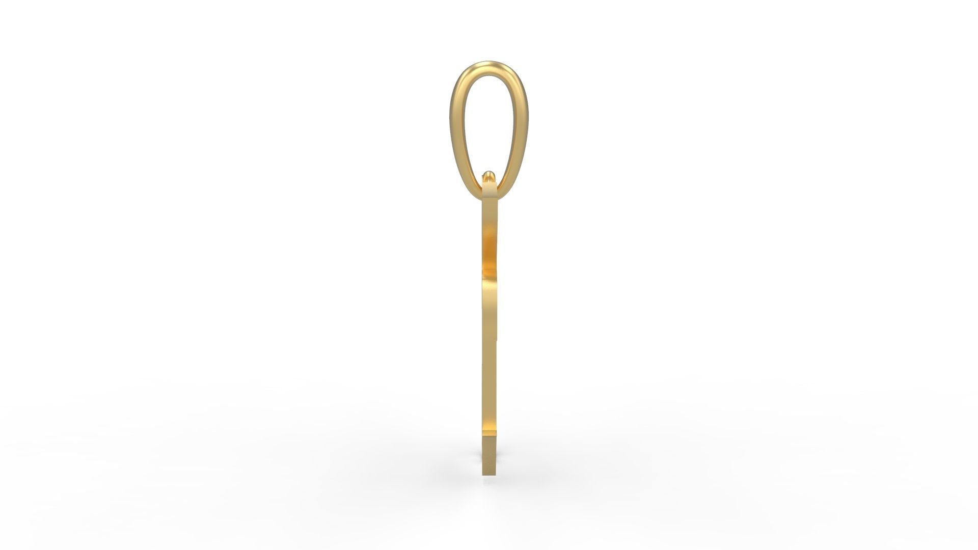 Initial Letters Pendant Avestrava Regular F 3D print model_2