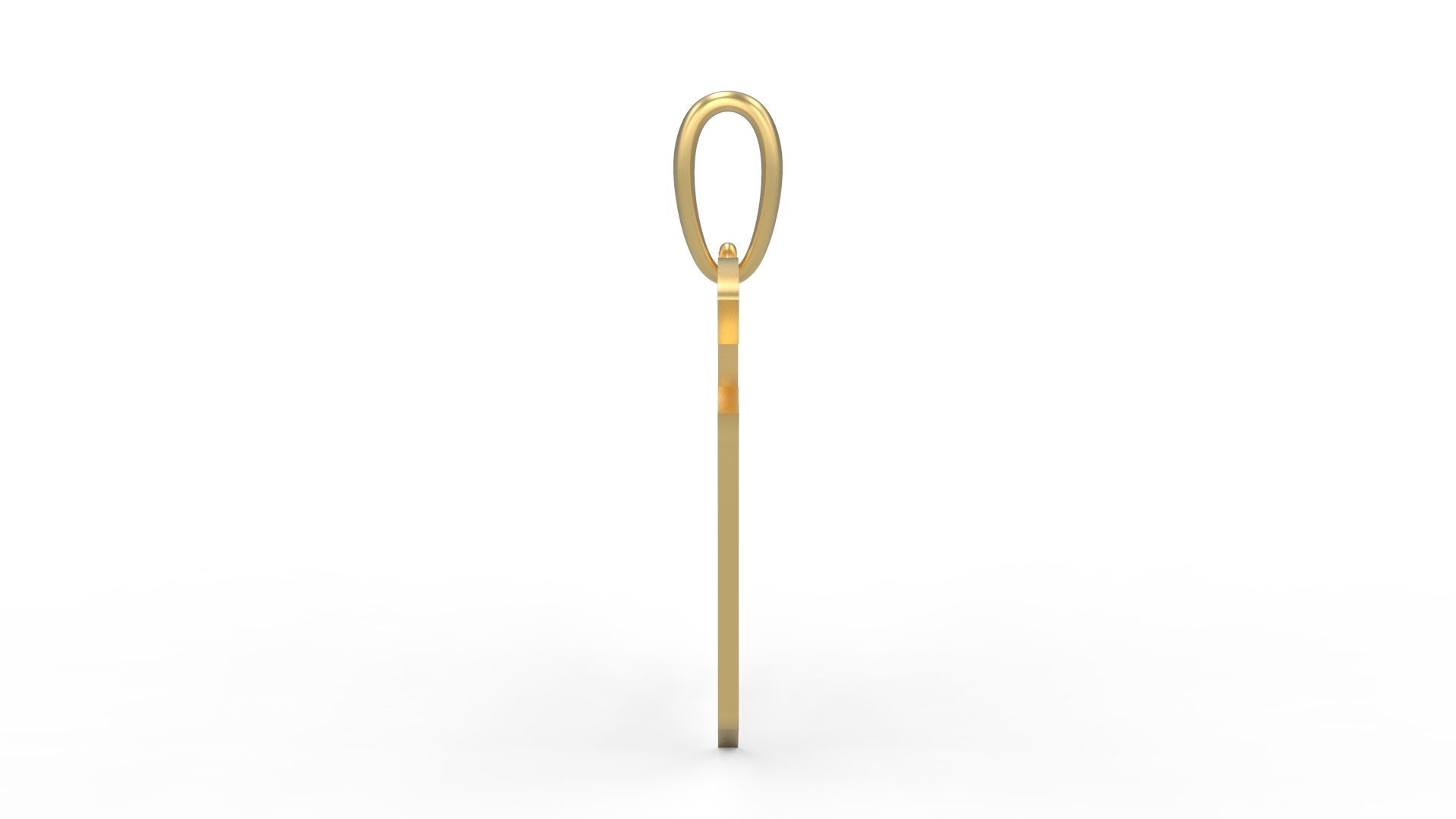 Initial Letters Pendant Avestrava Regular H 3D print model_2