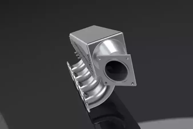 Intake manifold Free 3D model