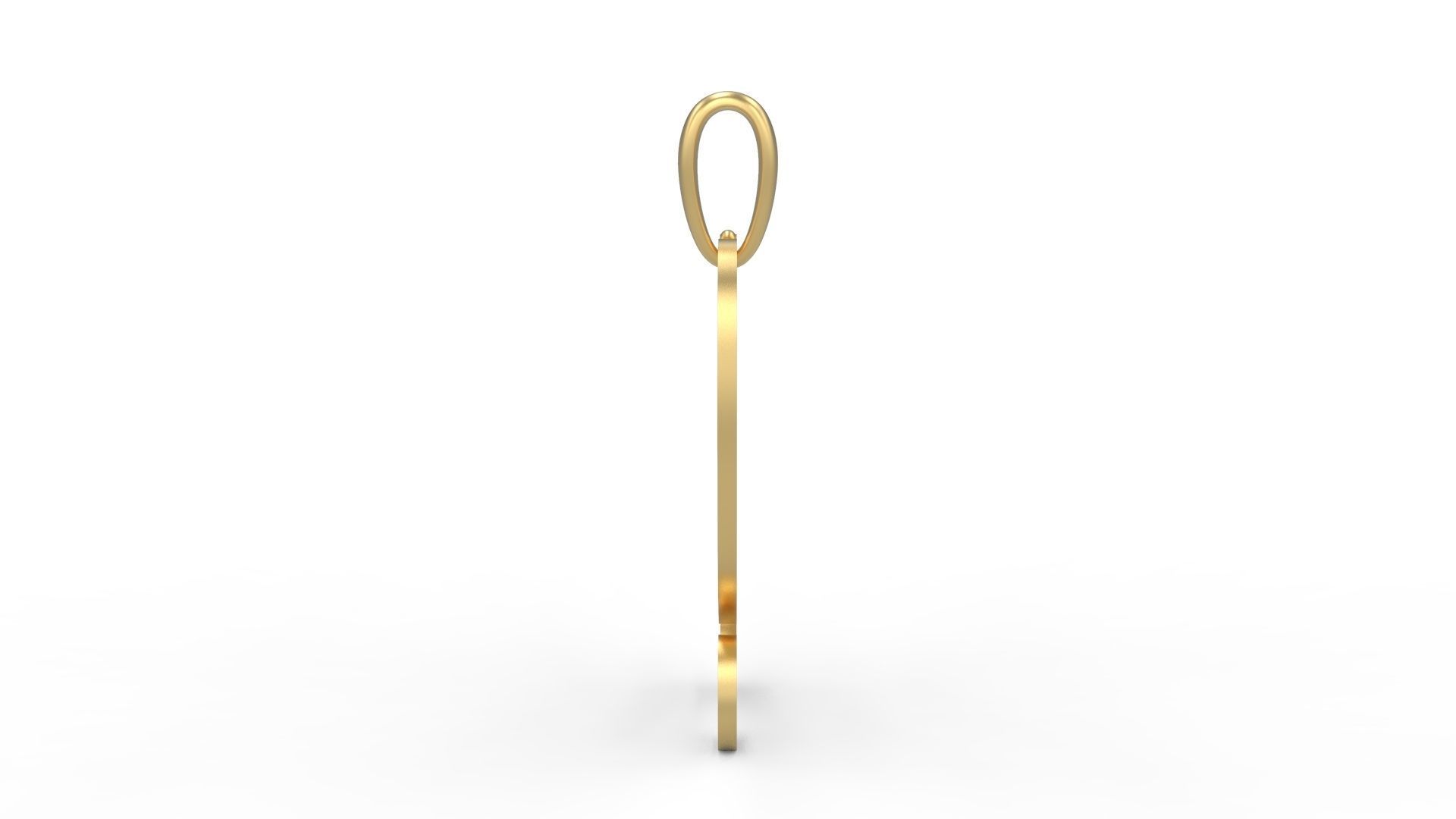 Initial Letters Pendant Avestrava Regular Y 3D print model_2