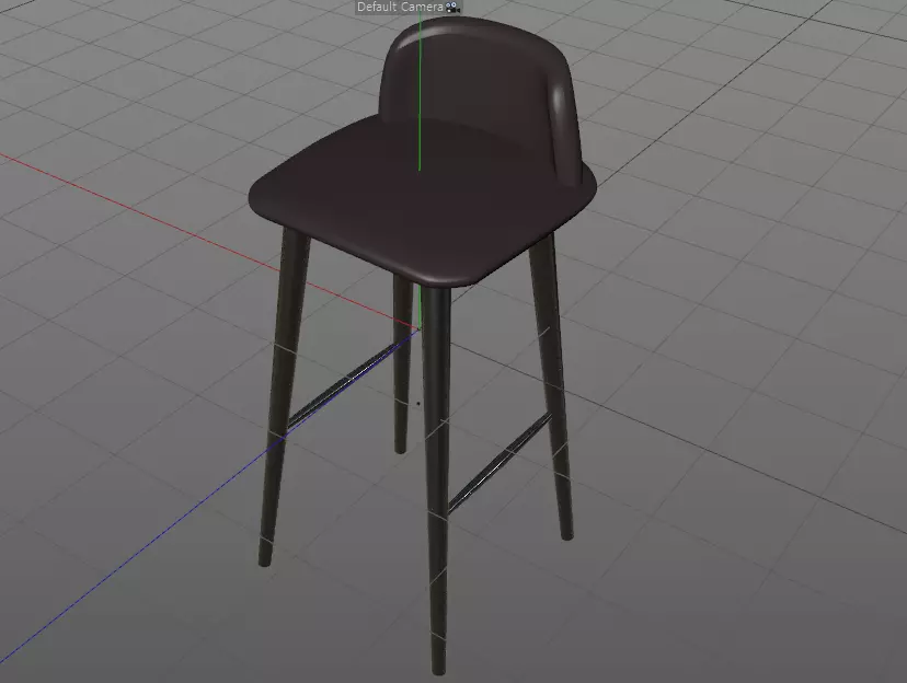Barchair stool Free 3D model