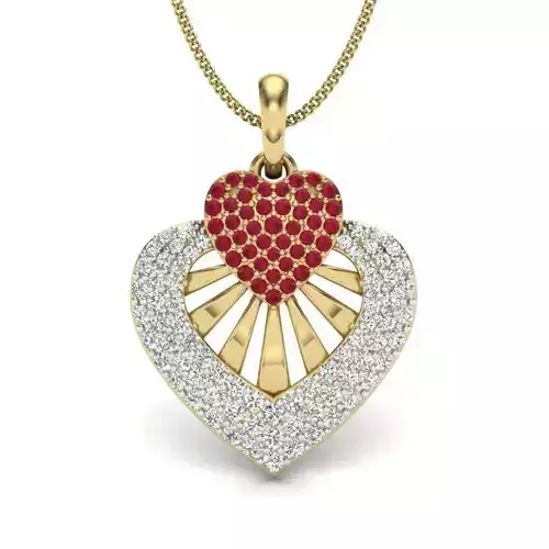 Women pendant 3dm 1render detail