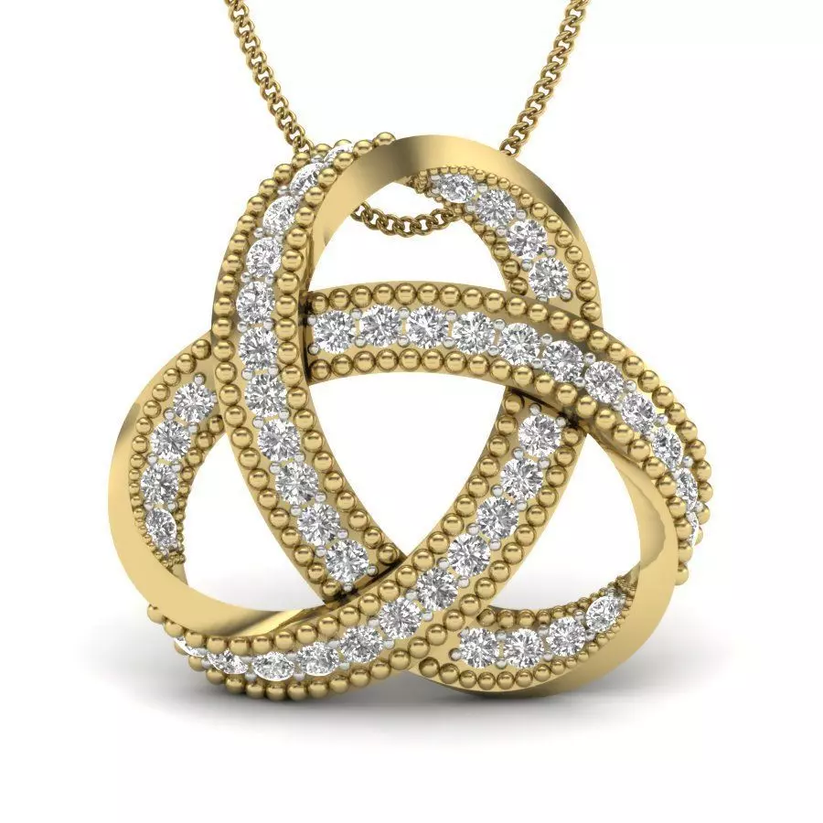 Women pendant 3dm 1render detail 3D print model_0