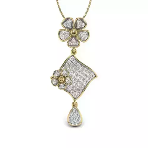 Women pendant 3dm 1render detail