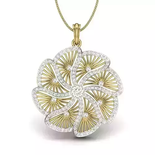 Women pendant 3dm 1render detail