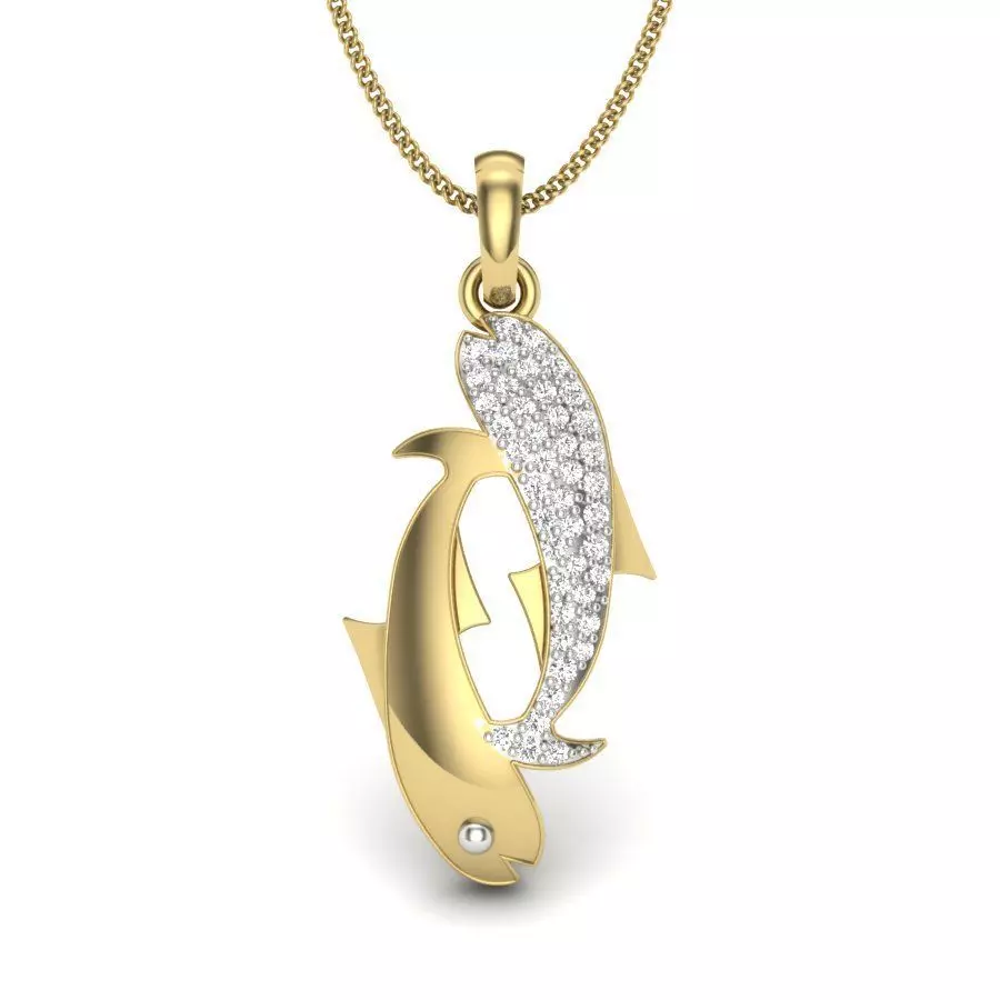 Zodiac pendant 3dm 1render detail 3D print model