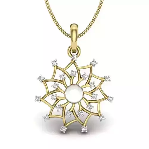 Women pendant 3dm 1render detail