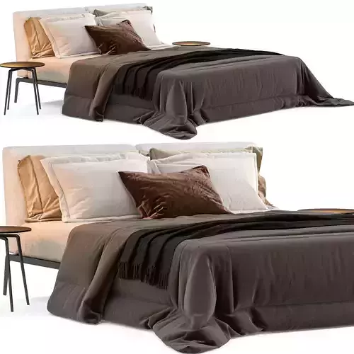 Flexform Lifesteel Bed