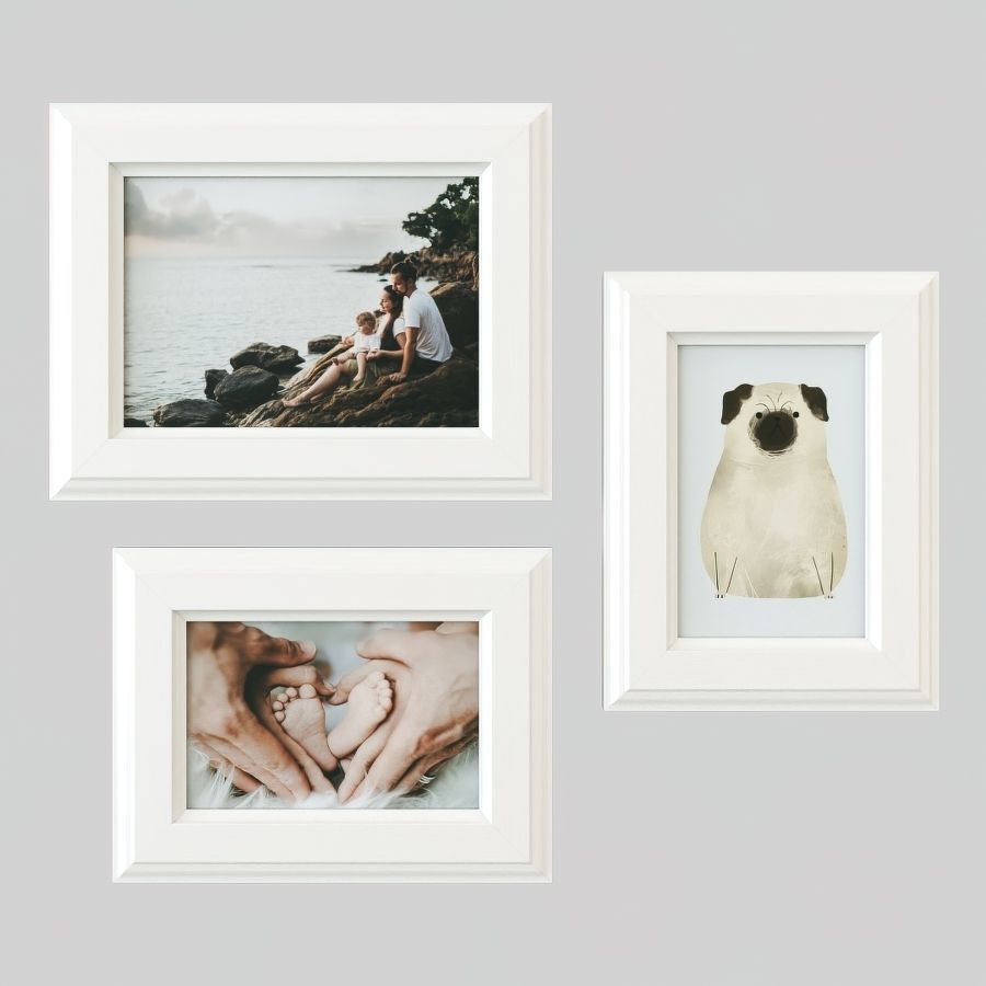 Childrens room paintings on the shelves 3D model_5