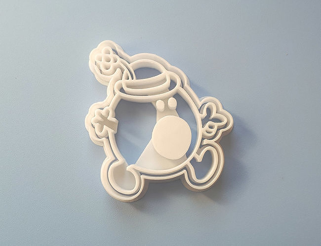 Little Miss Bossy Cookie Cutter 3D print model
