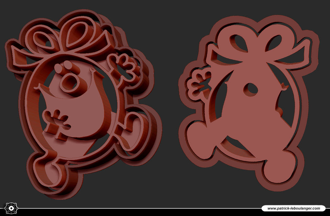 Little Miss Nogthy Cookie Cutter 3D print model_4
