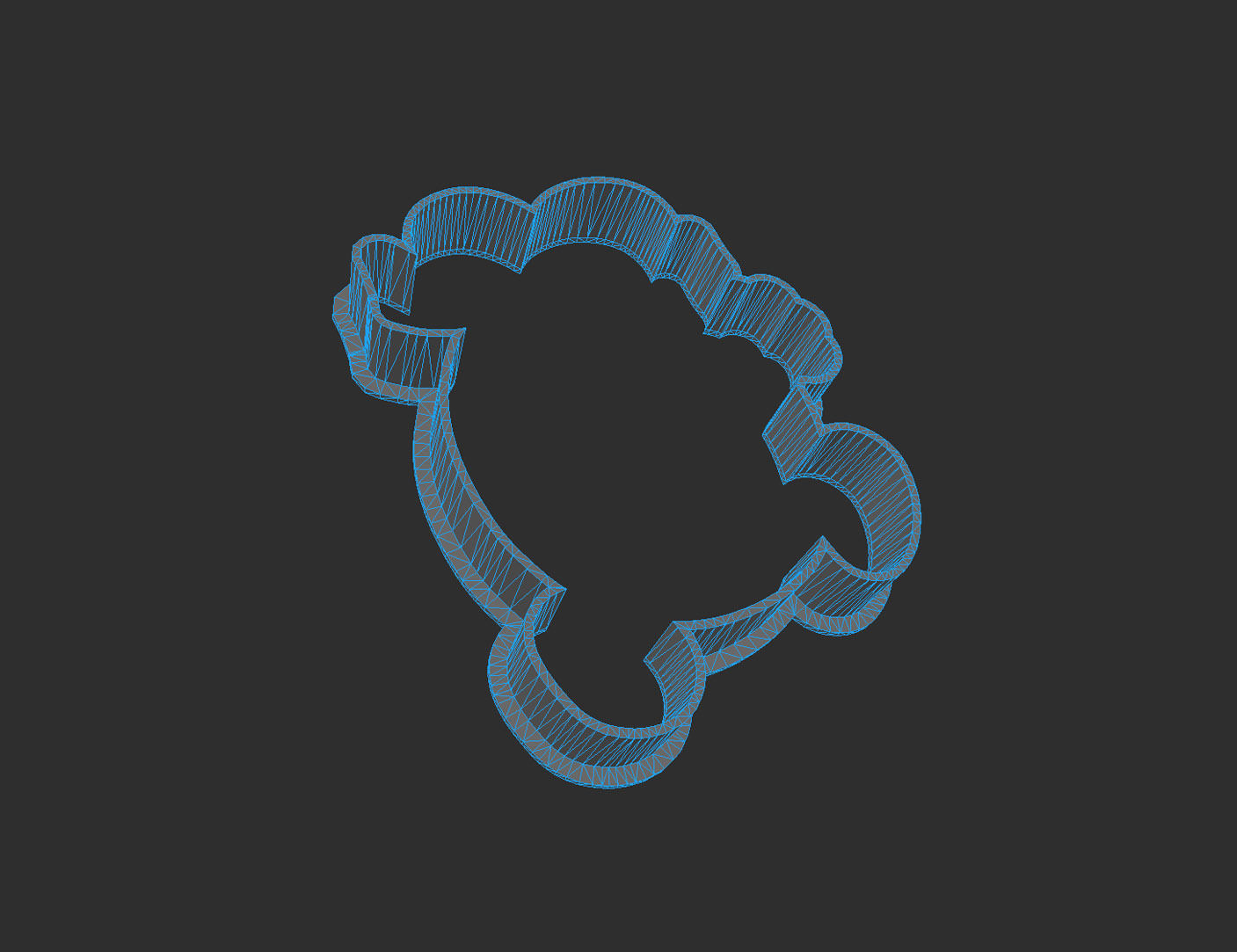 Little Miss Nogthy Cookie Cutter 3D print model_5