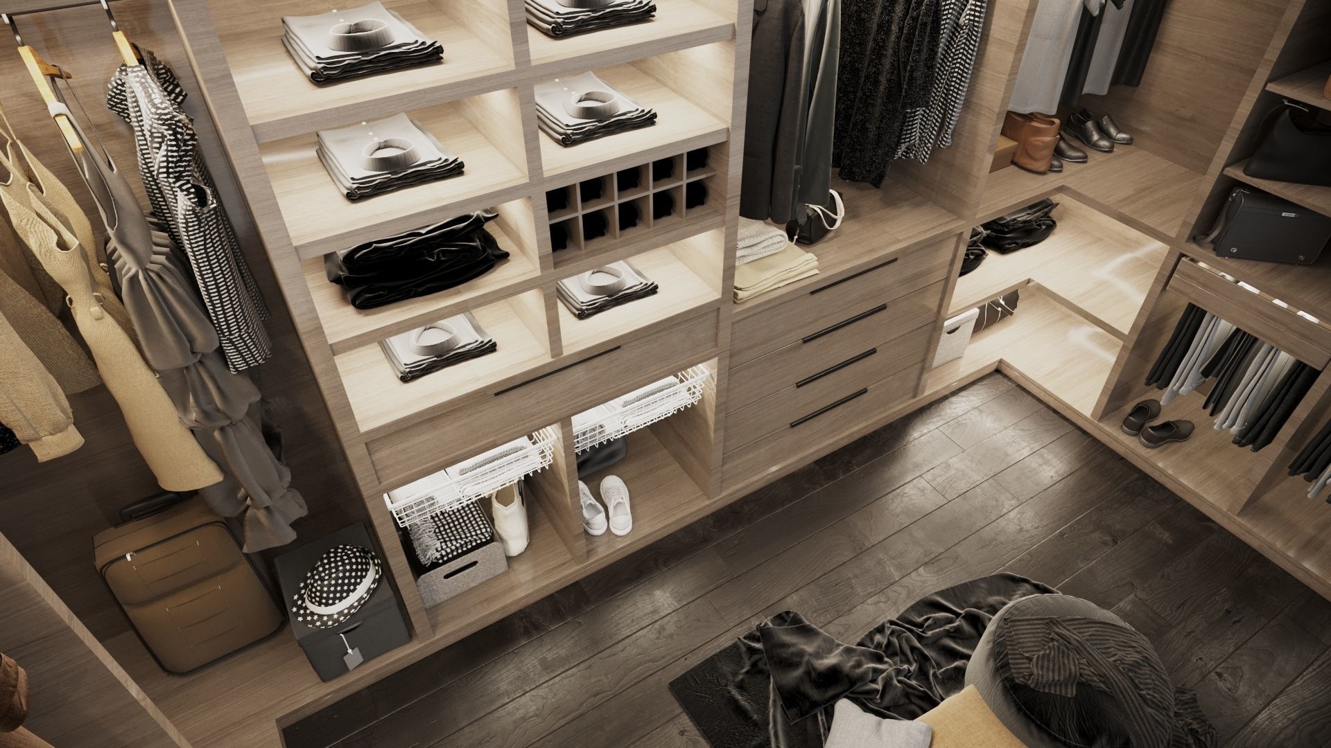 Dressing room 01 3D model_4