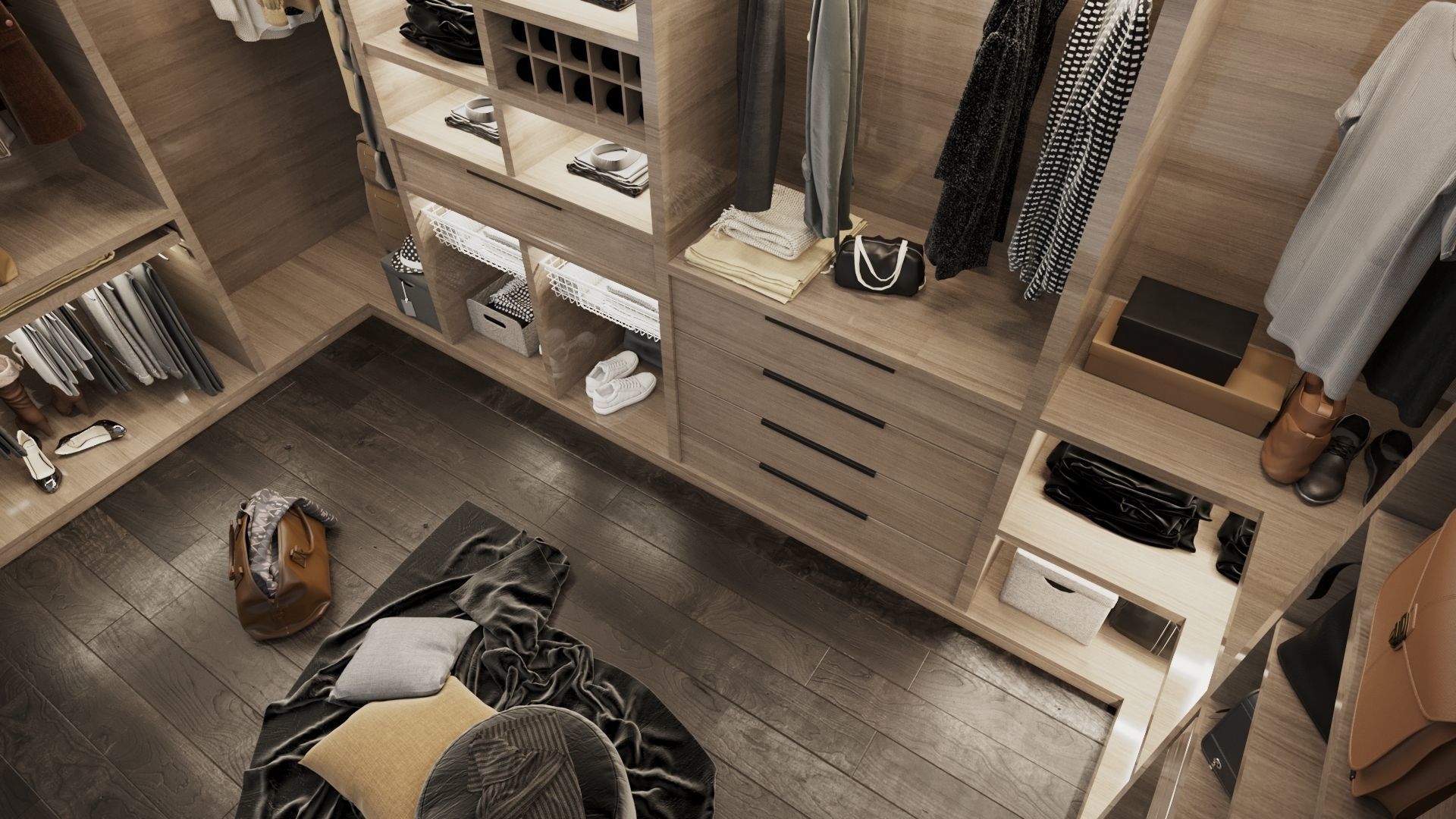 Dressing room 01 3D model_3