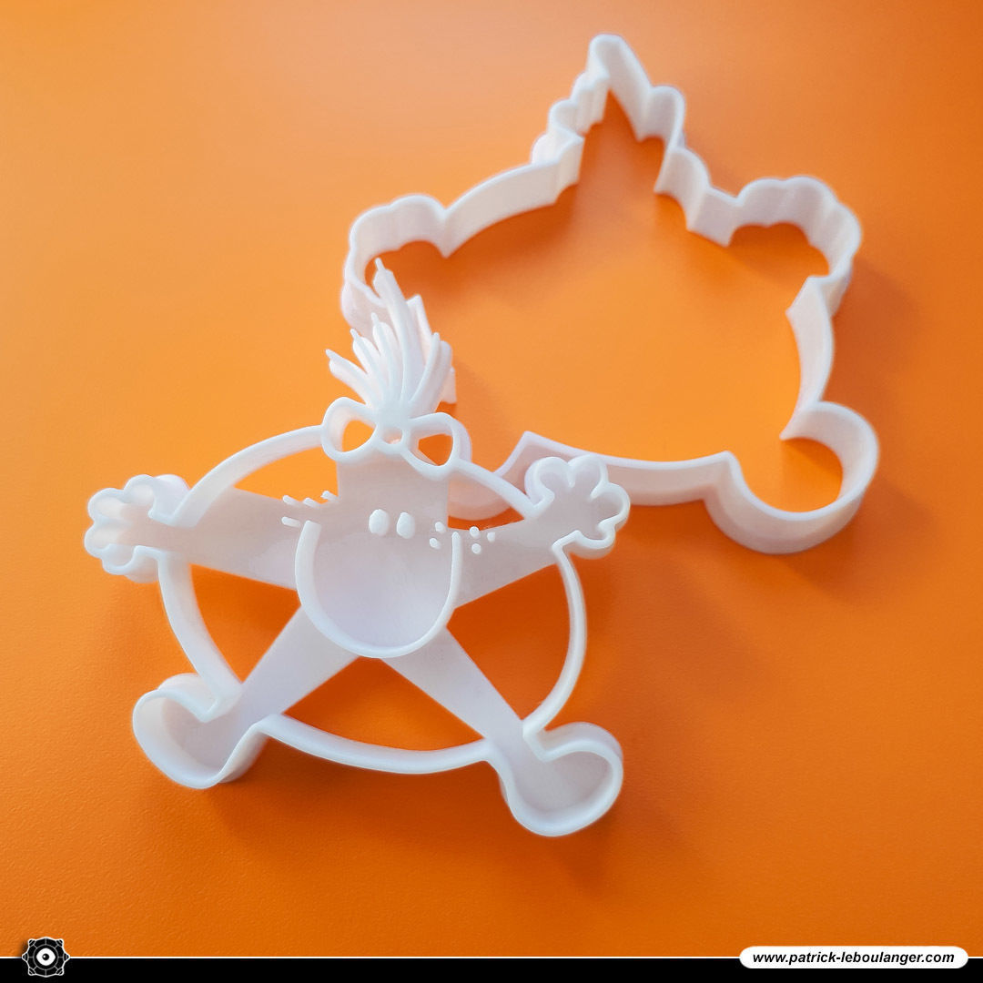 Little Miss Fun Cookie Cutter 3D print model_3