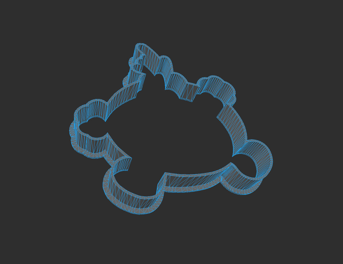 Little Miss Fun Cookie Cutter 3D print model_5