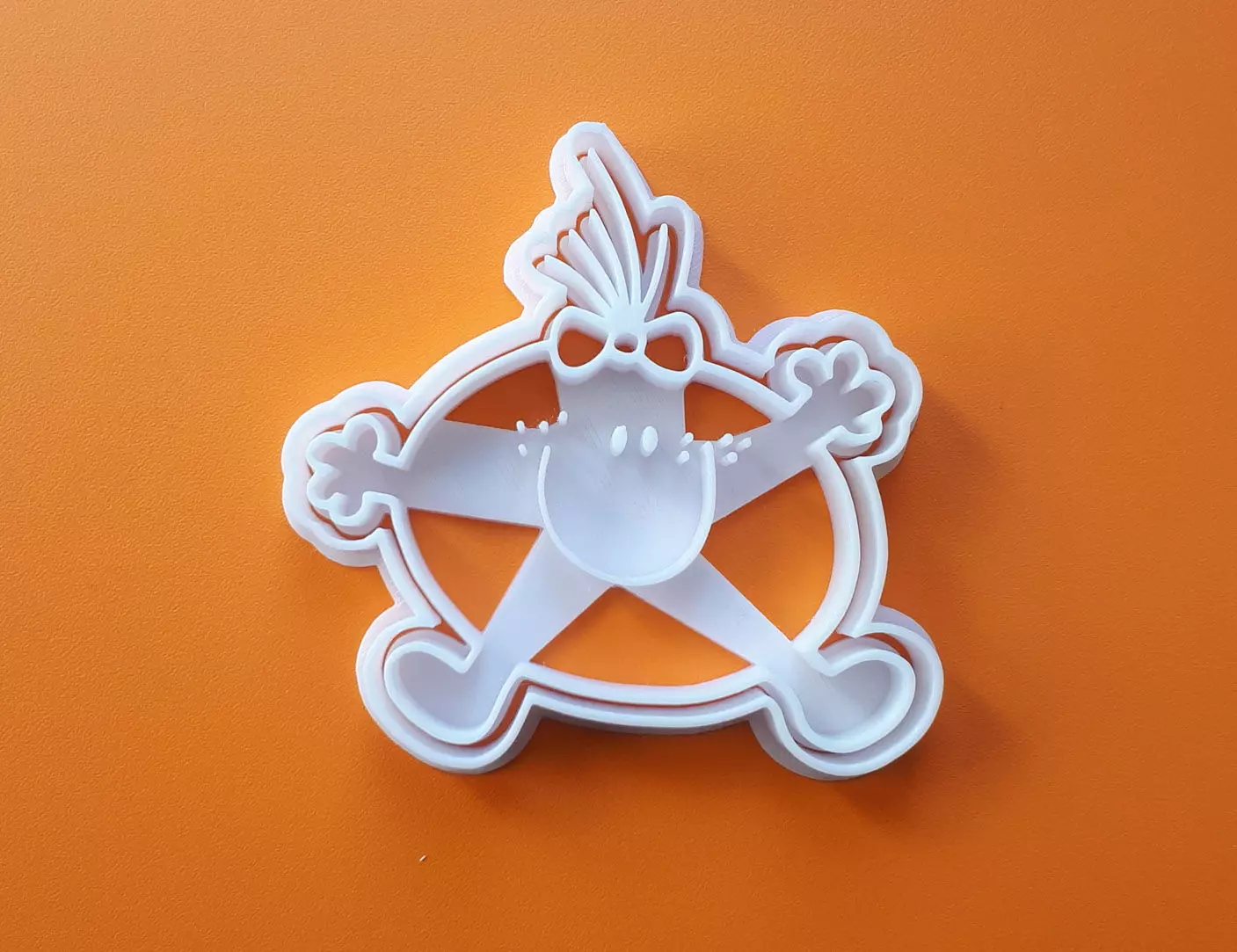 Little Miss Fun Cookie Cutter 3D print model_0