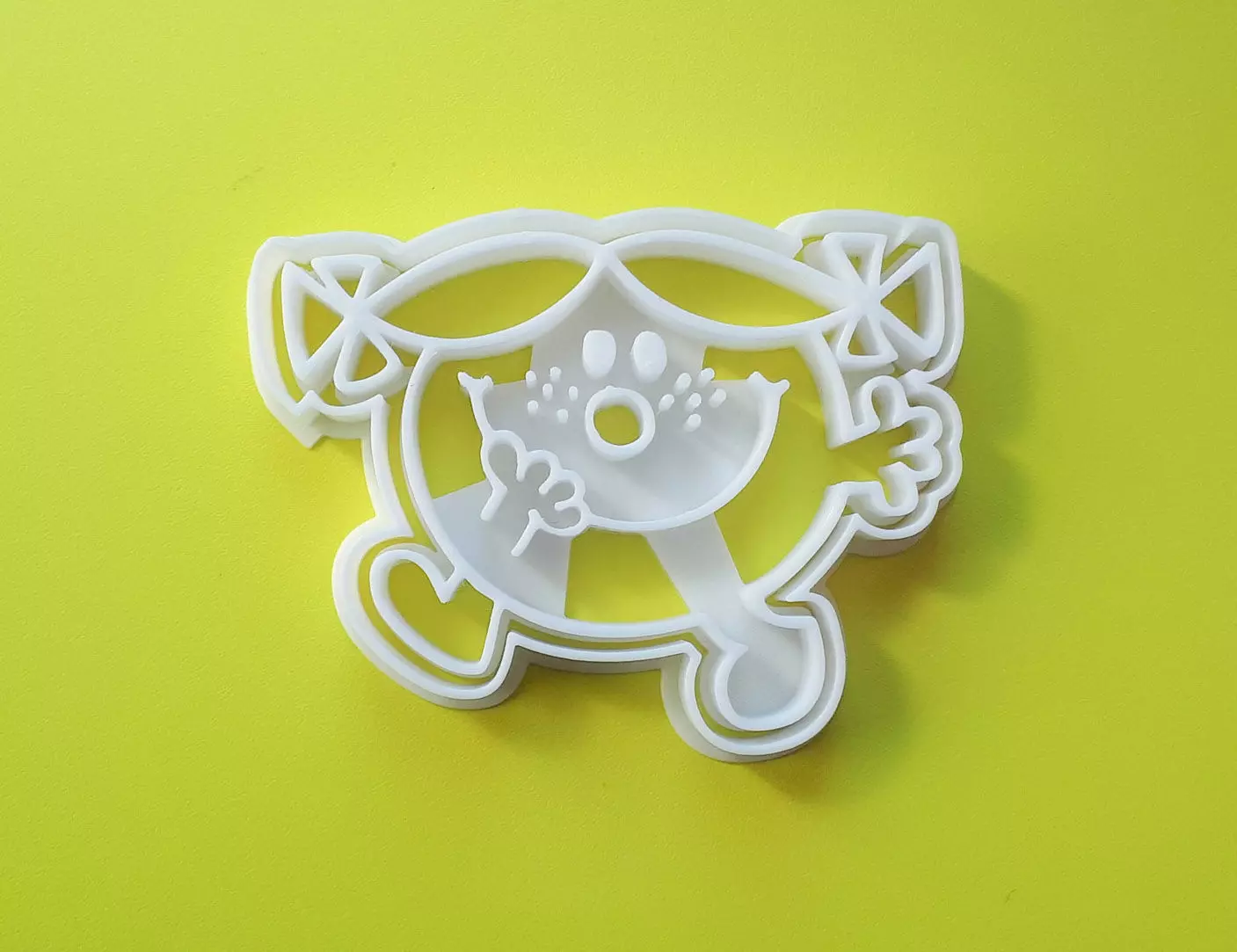 Little Miss Trouble Cookie Cutter 3D print model_0