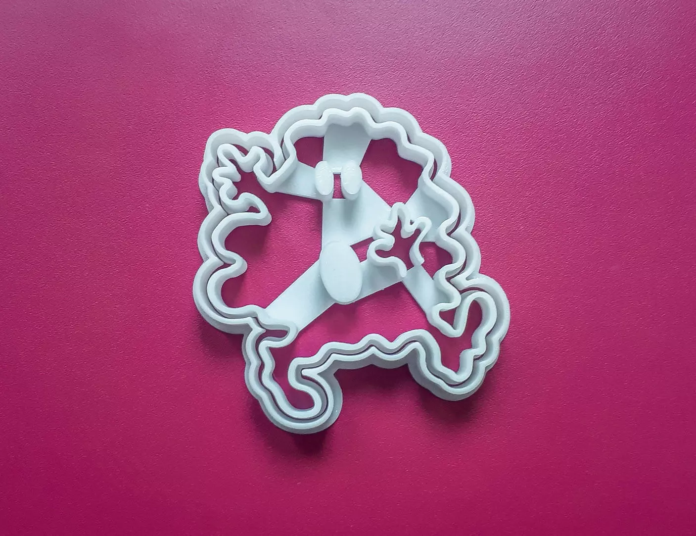 Mr Jelly Cookie Cutter 3D print model_0
