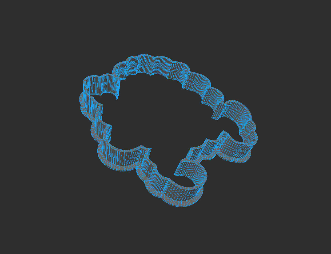 Mr Jelly Cookie Cutter 3D print model_5