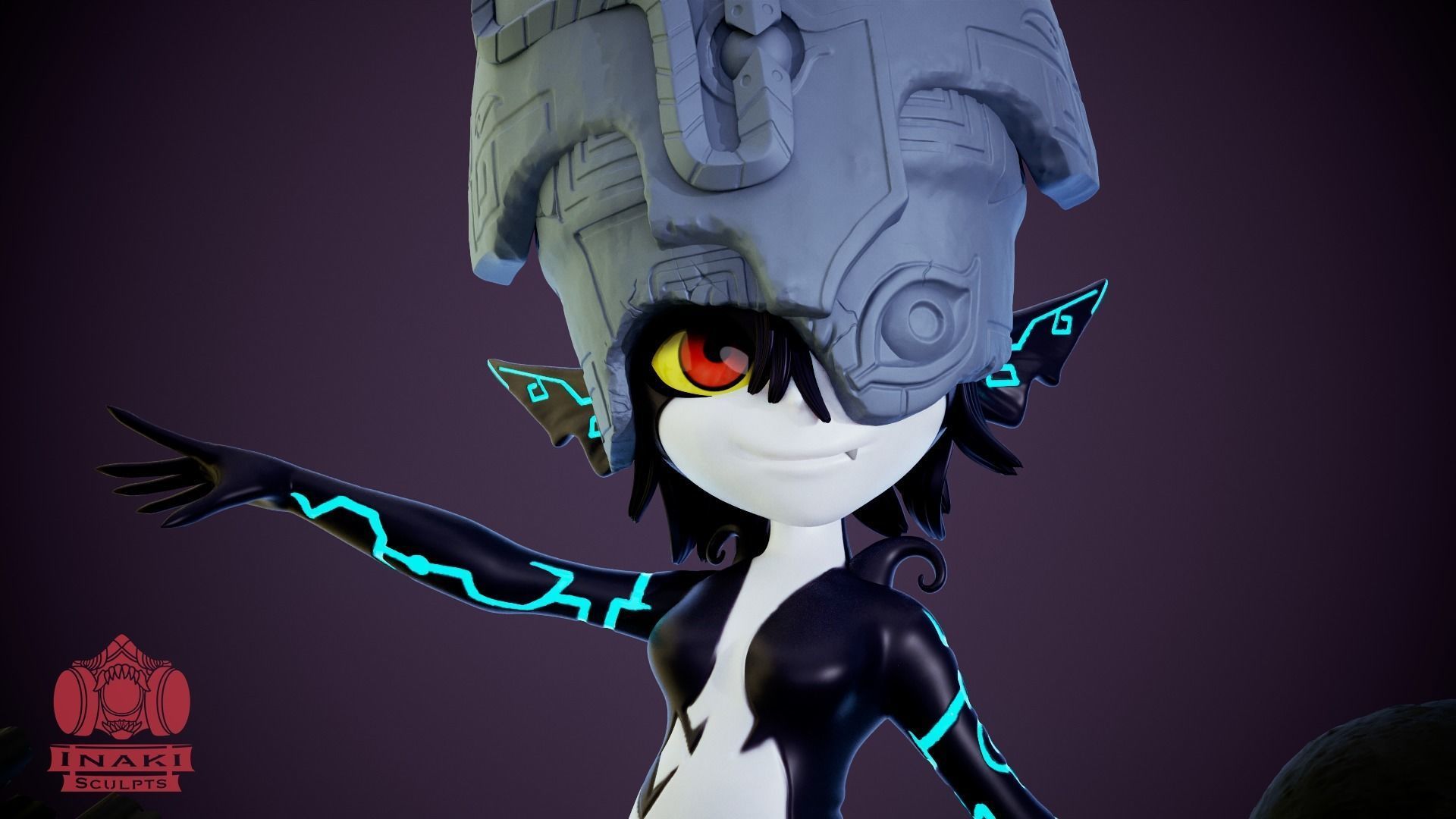 Midna - The Legend of Zelda 3D print model_2