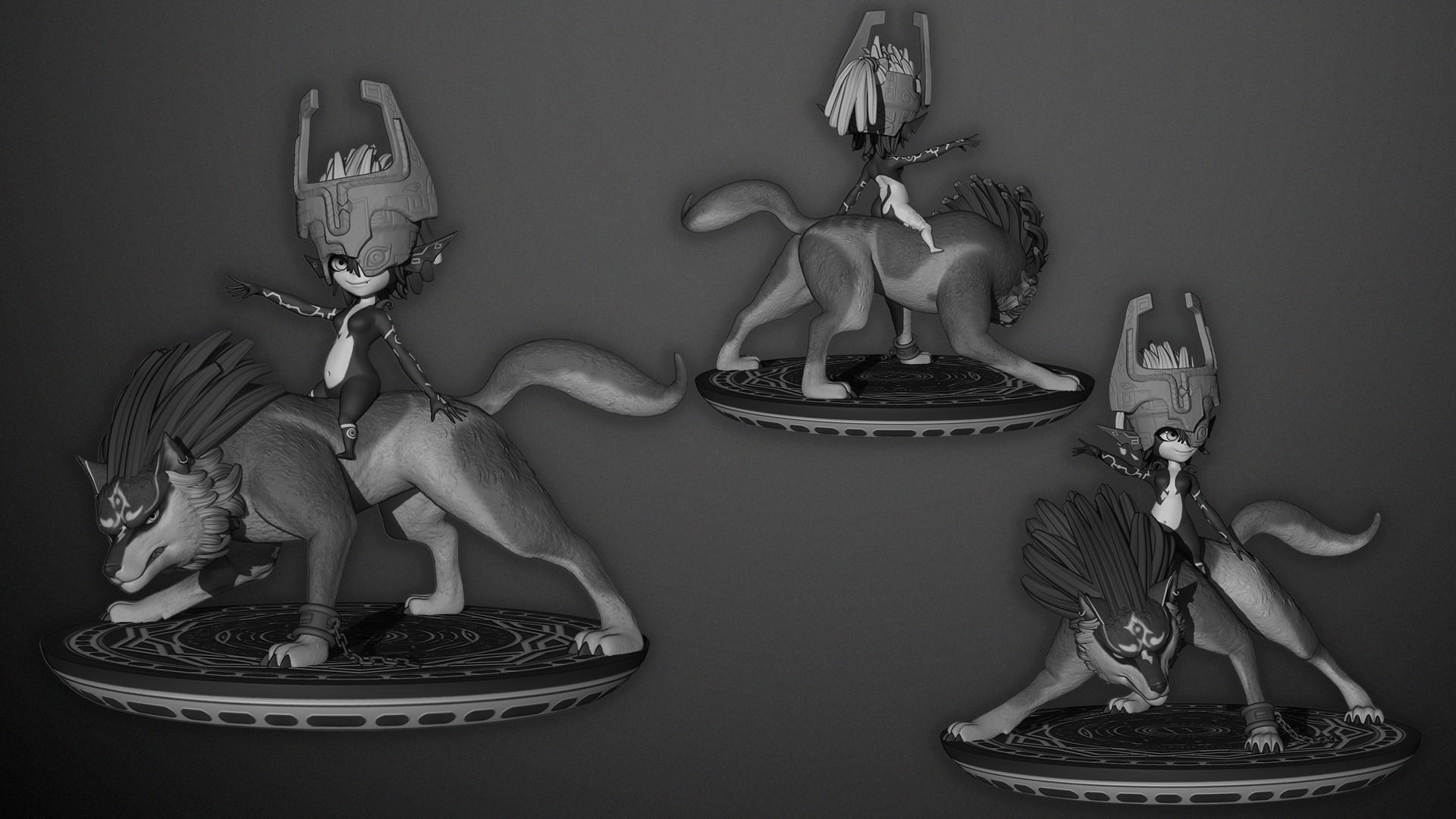 Midna - The Legend of Zelda 3D print model_7