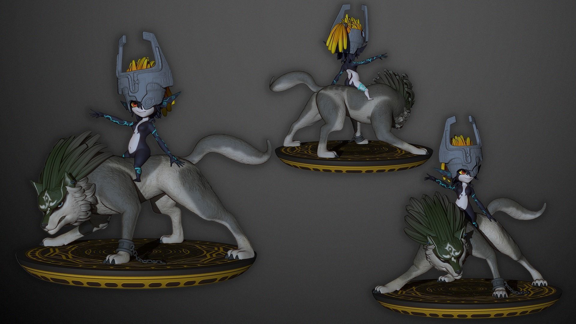 Midna - The Legend of Zelda 3D print model_6