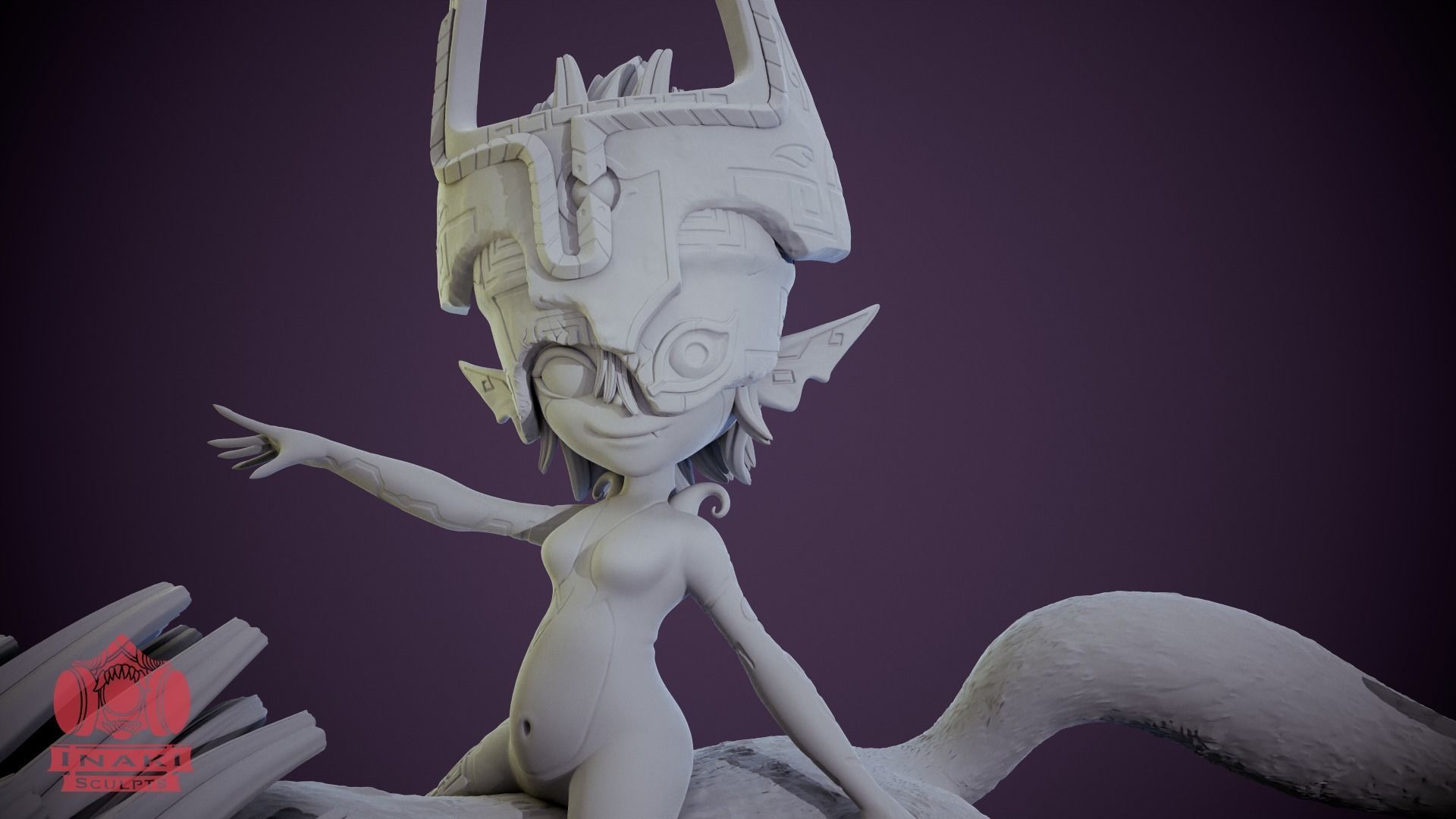 Midna - The Legend of Zelda 3D print model_4