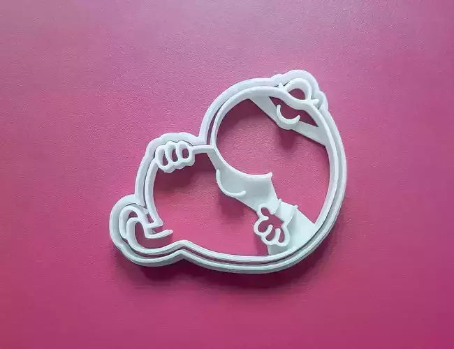 Mr Lazy Cookie Cutter