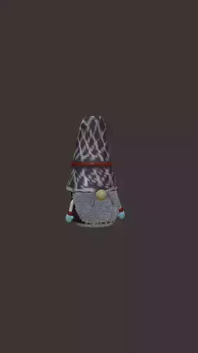 Scandinavian Christmas Gnome 3D print model