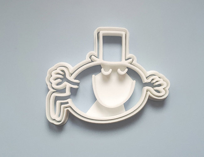 Mr Impossible Cookie Cutter 3D print model