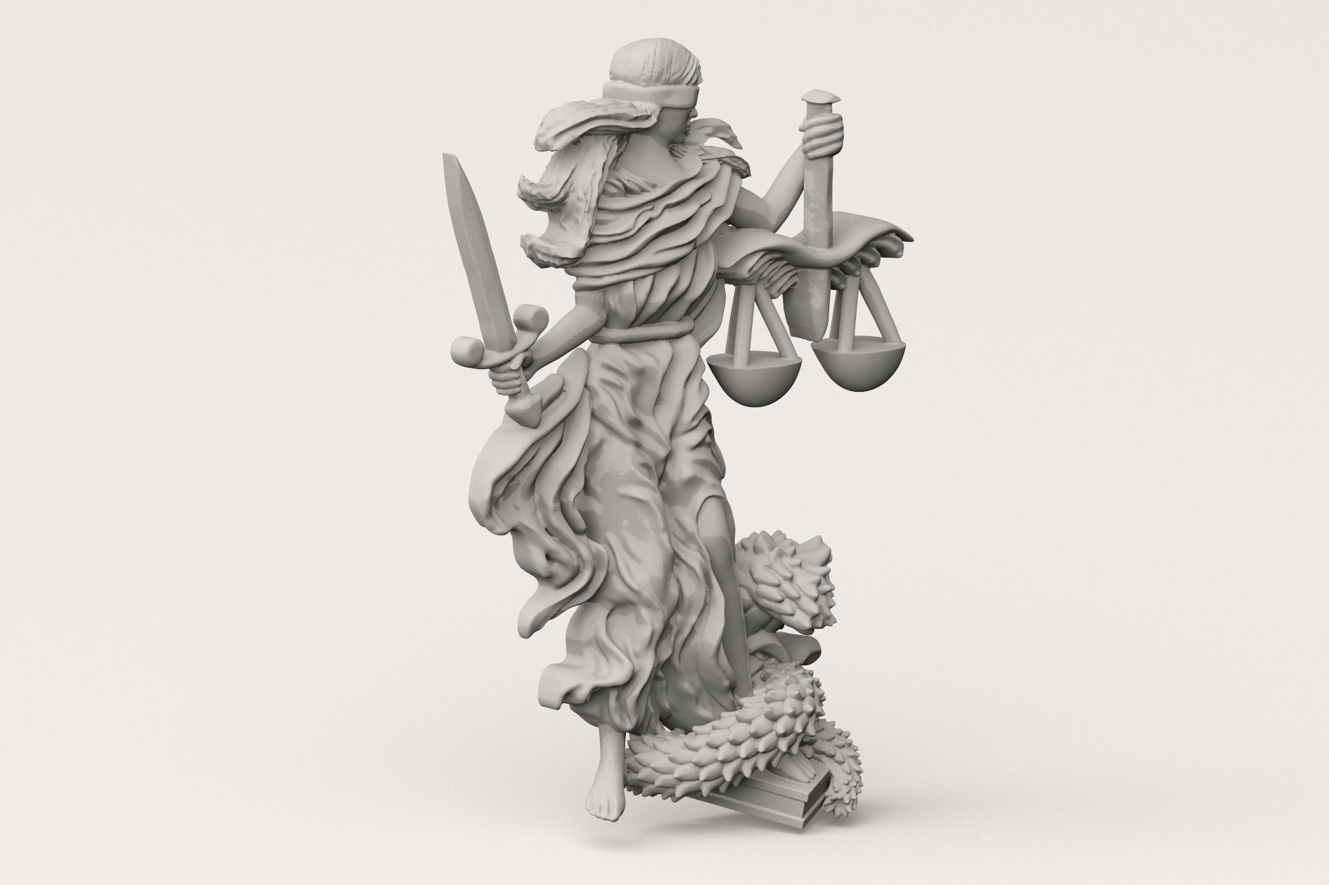 Lady Justice  Pendant Creative Cr 04  3D print model_5