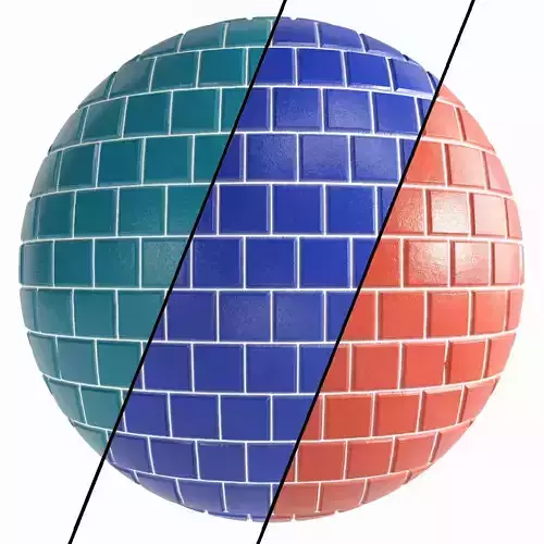 Glass Tile Materials 5- Pbr 4k By Sbsar File