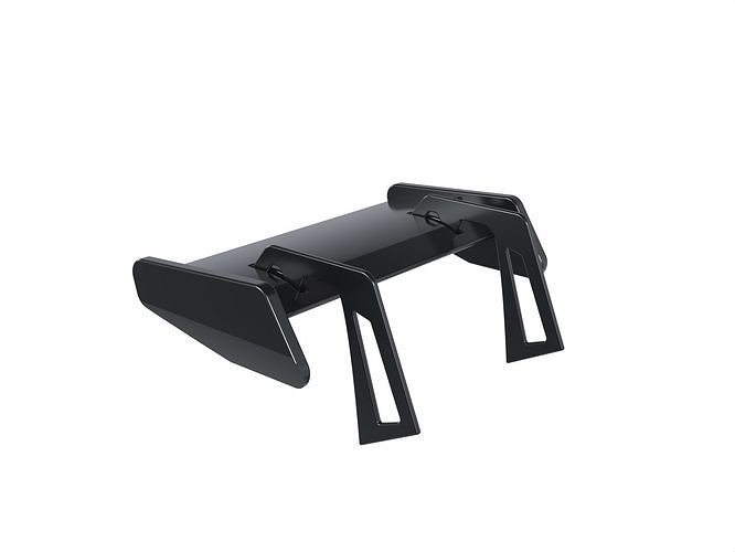 Spoiler tuning part auto 3D model