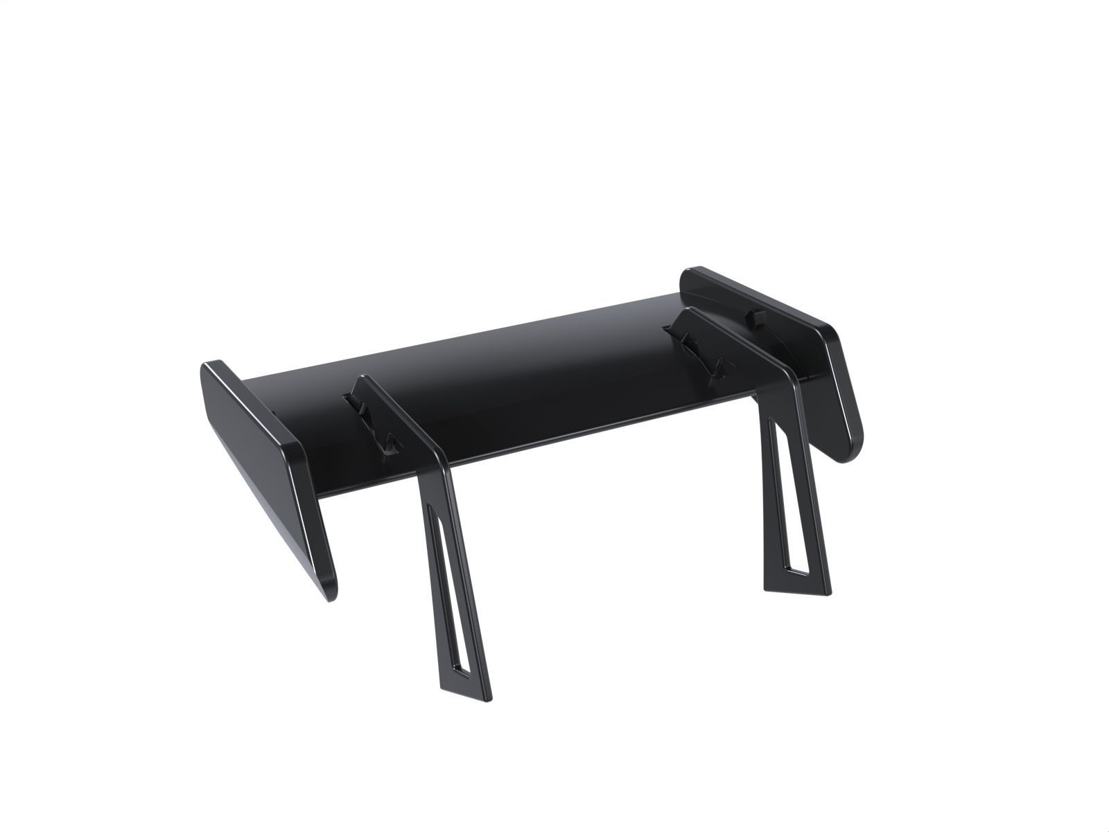 Spoiler tuning part auto 3D model_2