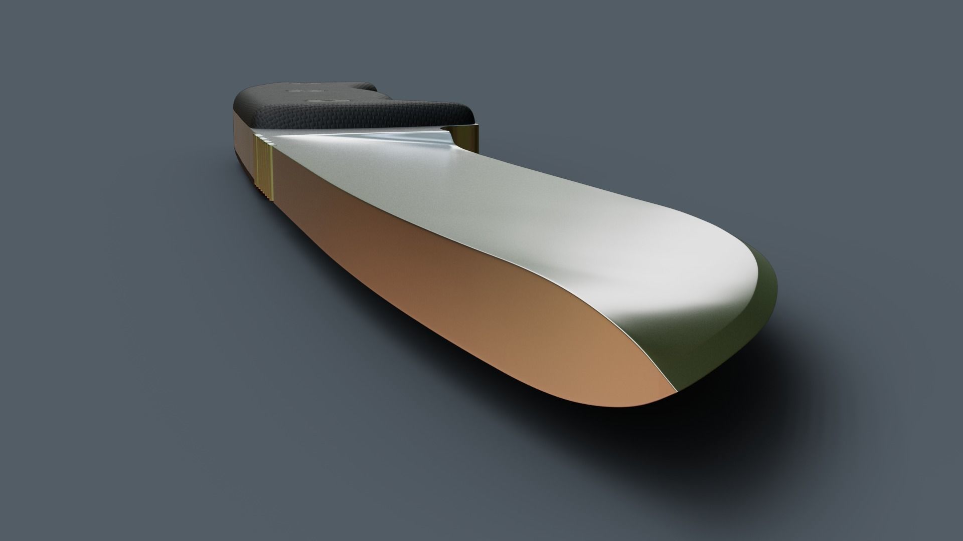 Survival Knife Low-poly 3D model_21