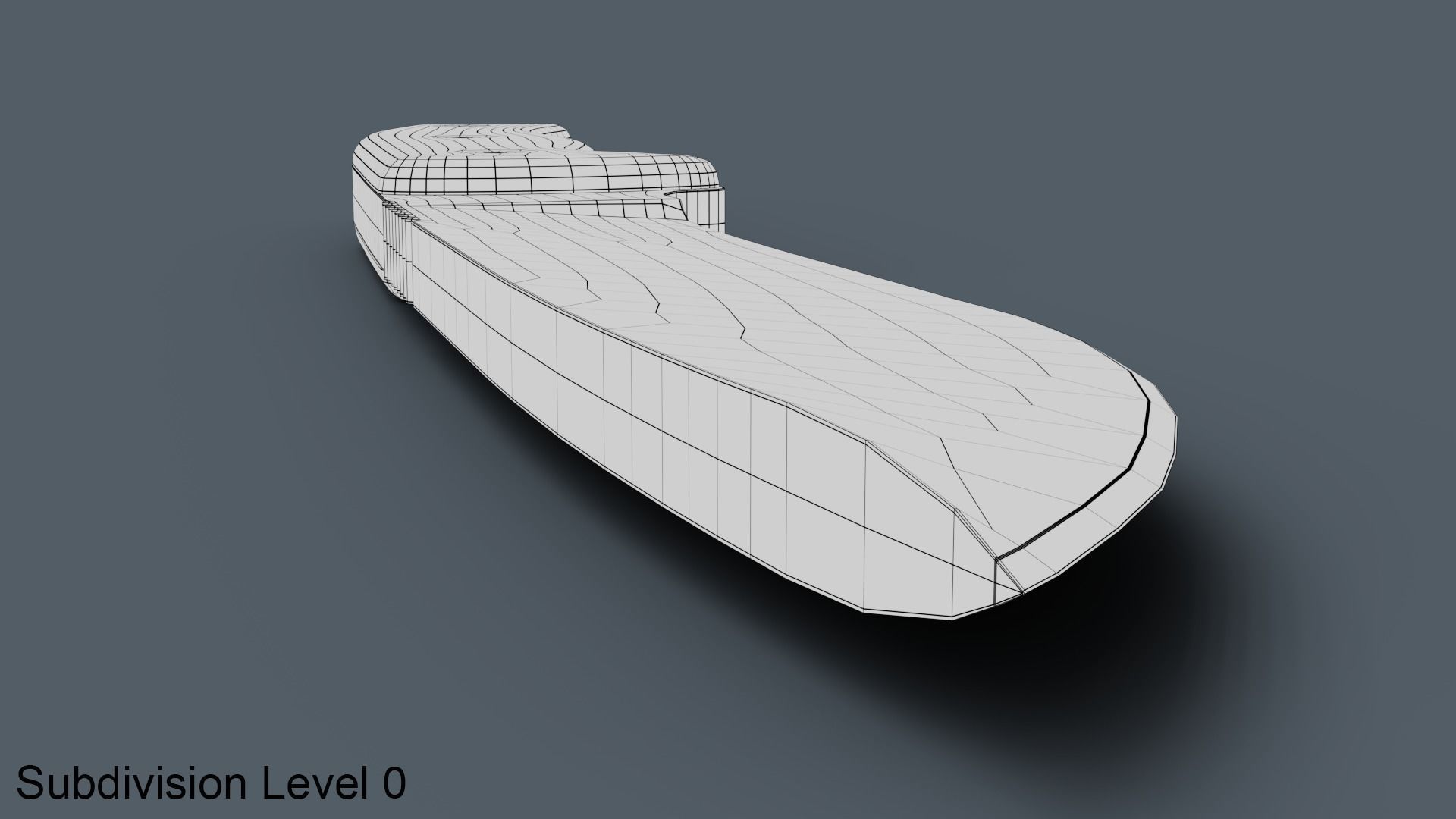 Survival Knife Low-poly 3D model_22