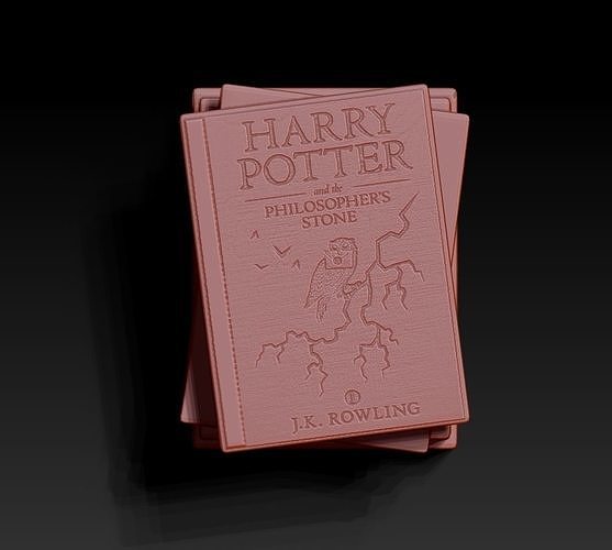 Harry Potter books 3D print model