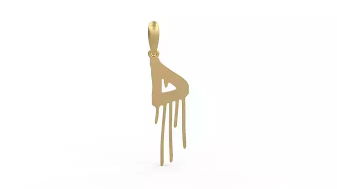 Initial Letters Pendant Barcelona Streets D