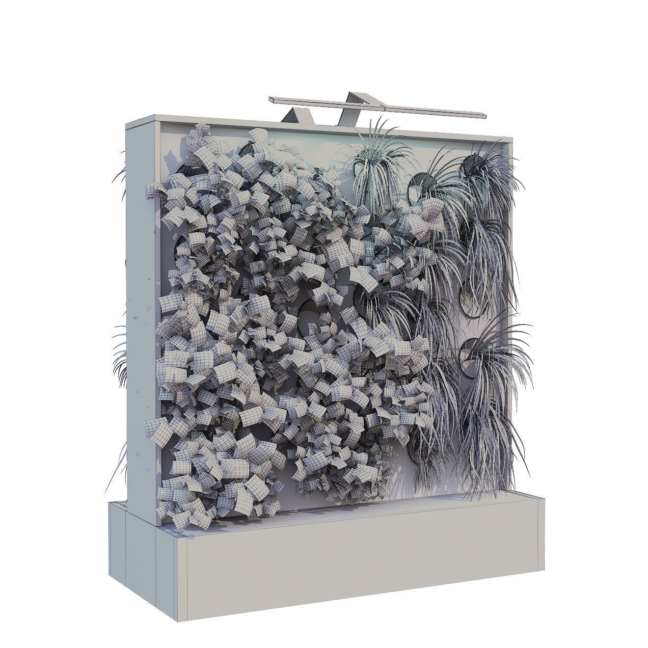 vertical plant box set 178 to sided 3D model_6