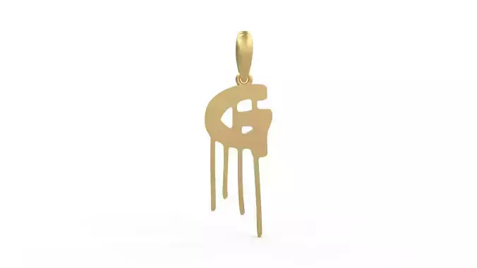 Initial Letters Pendant Barcelona Streets G