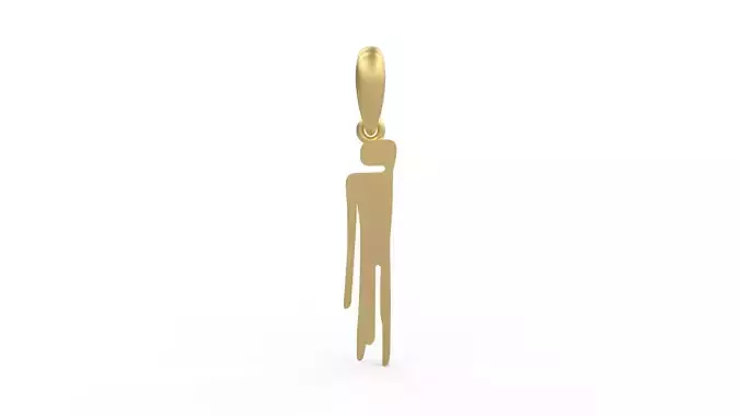 Initial Letters Pendant Barcelona Streets I