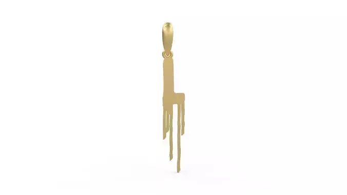 Initial Letters Pendant Barcelona Streets L