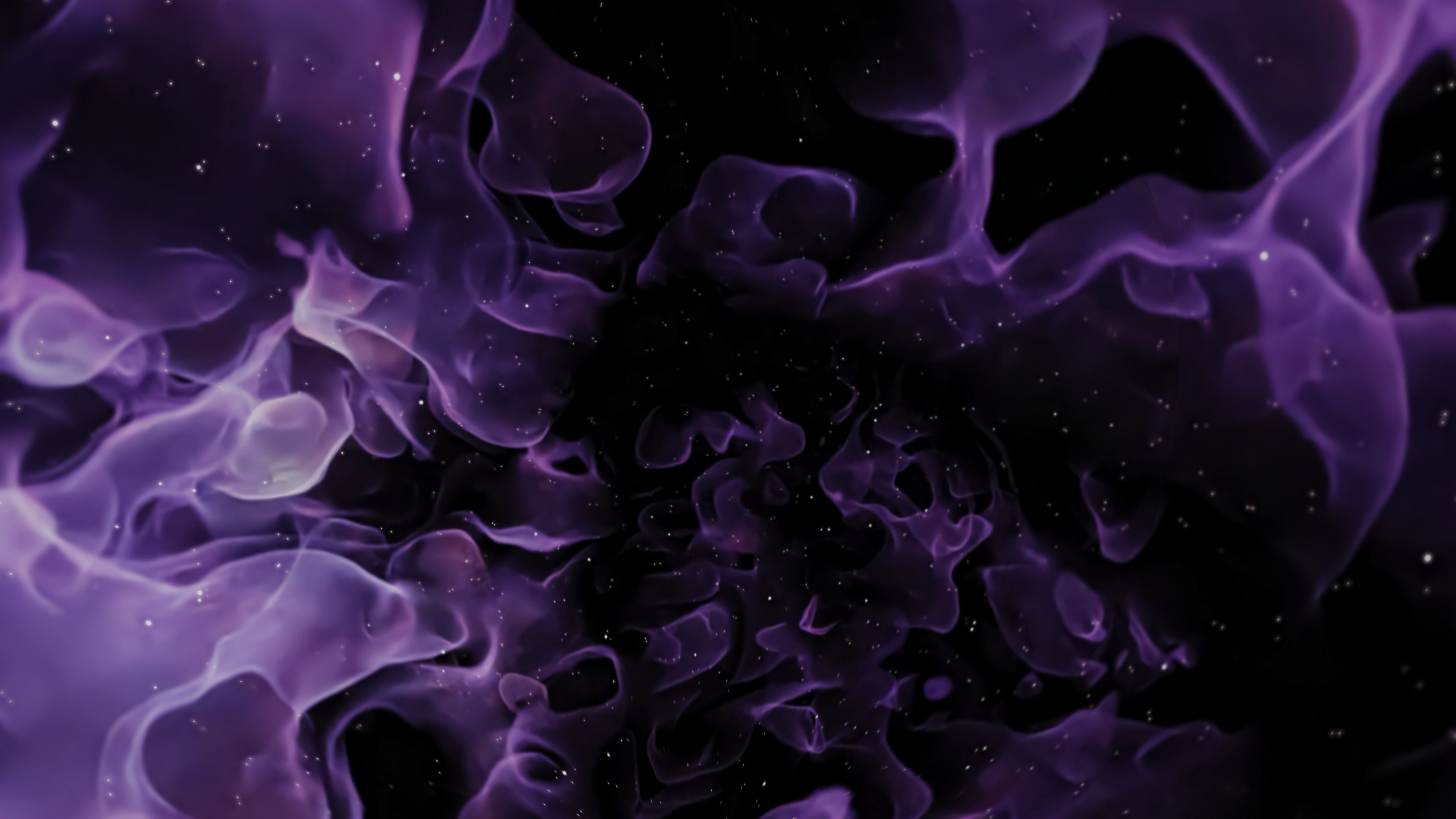 HDRI Panoramic Sky - 360 starfield - violet nova nebula 012 Low-poly 3D model_9