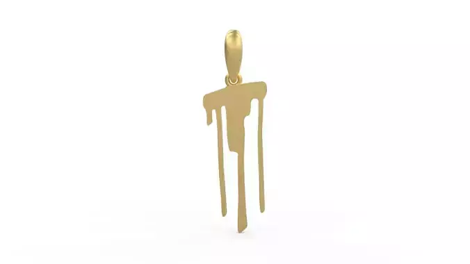 Initial Letters Pendant Barcelona Streets T