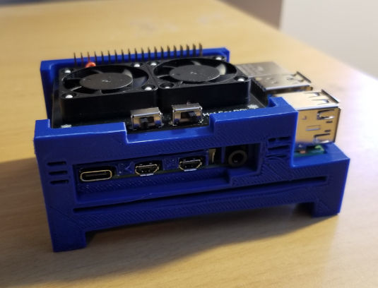 Raspberry Pi Duo Fan M2 SSD Footstool 3D print model_6