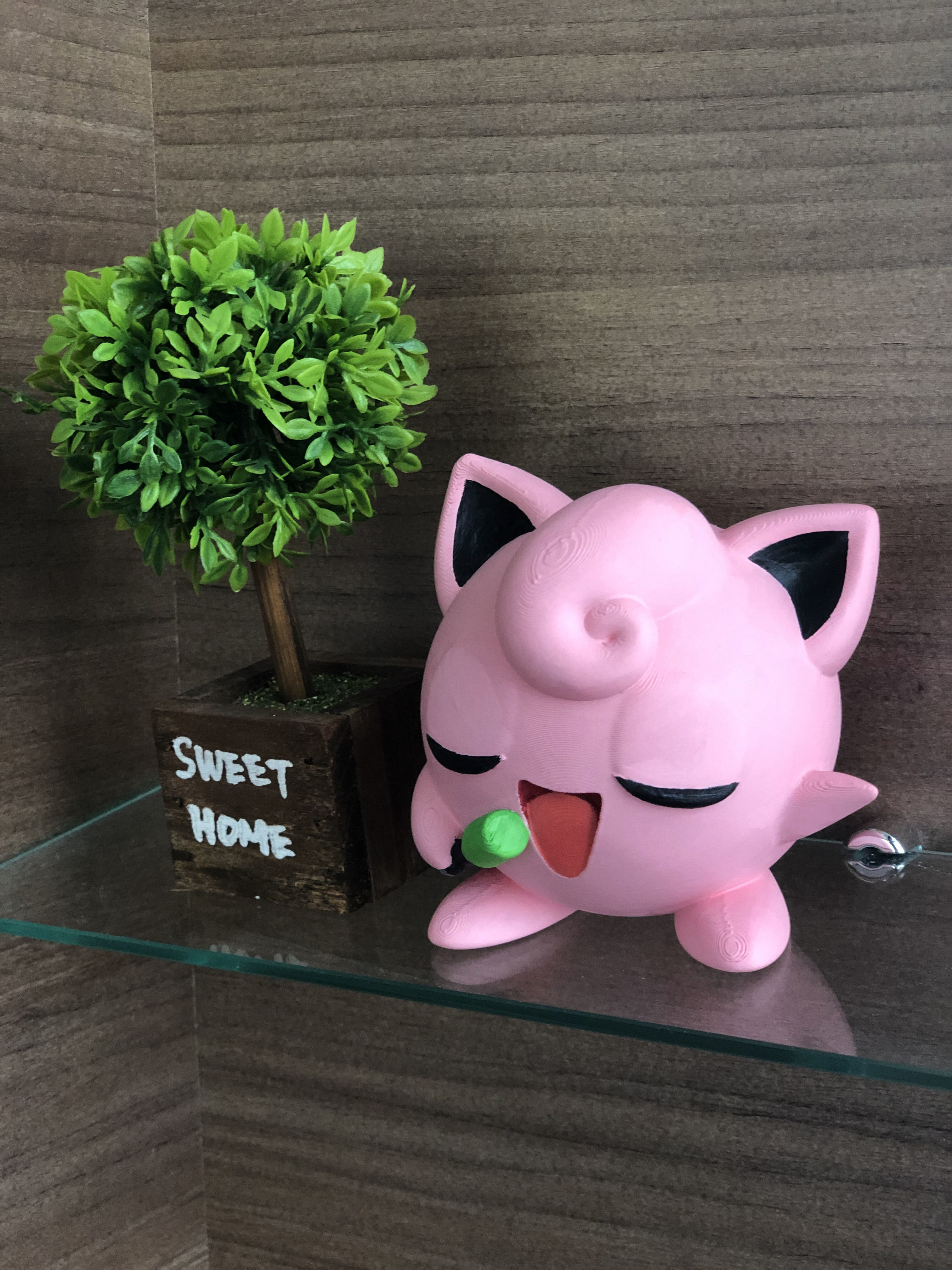 Jigglypuff Singing Pokemon 3D print model_1