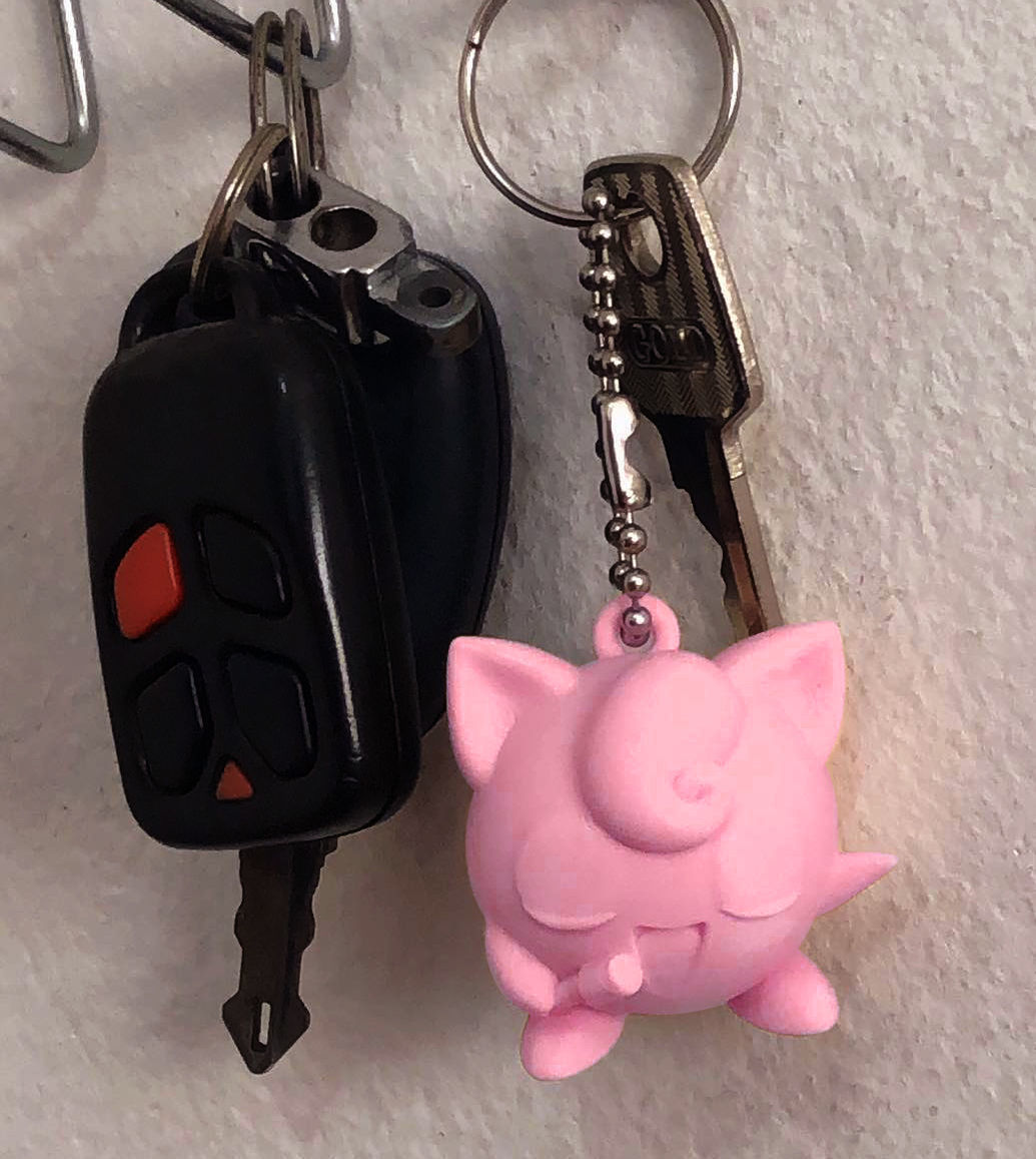 Jigglypuff Singing Pokemon 3D print model_6